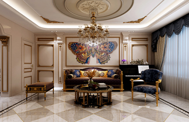 匯龍·玖璽首府-法式風(fēng)格-悠然生活-139㎡三居室